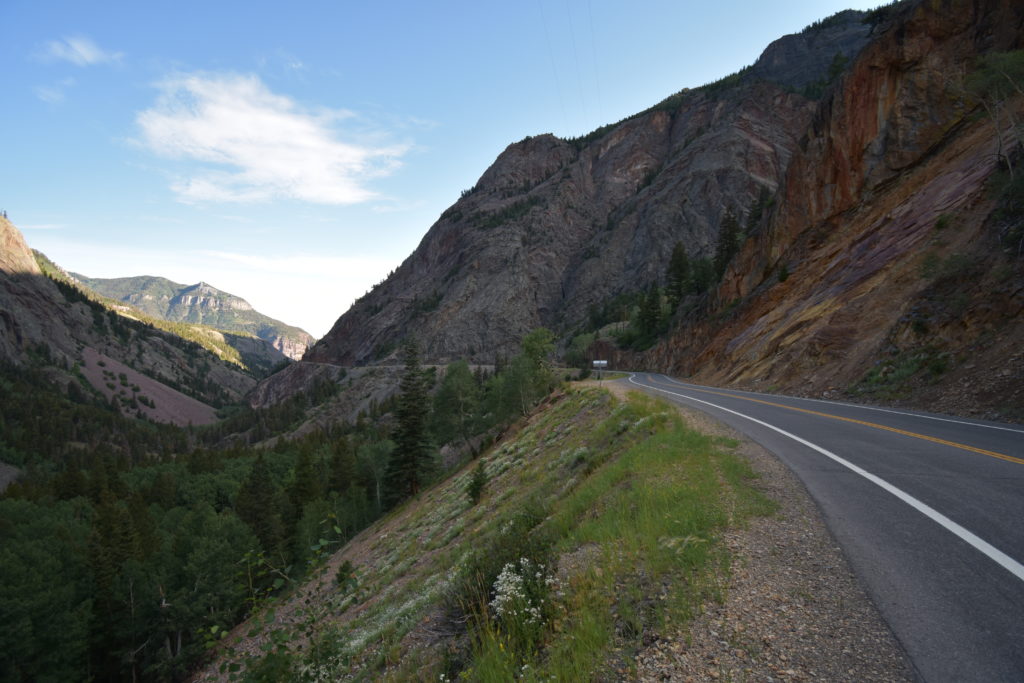 Steep Mountain road