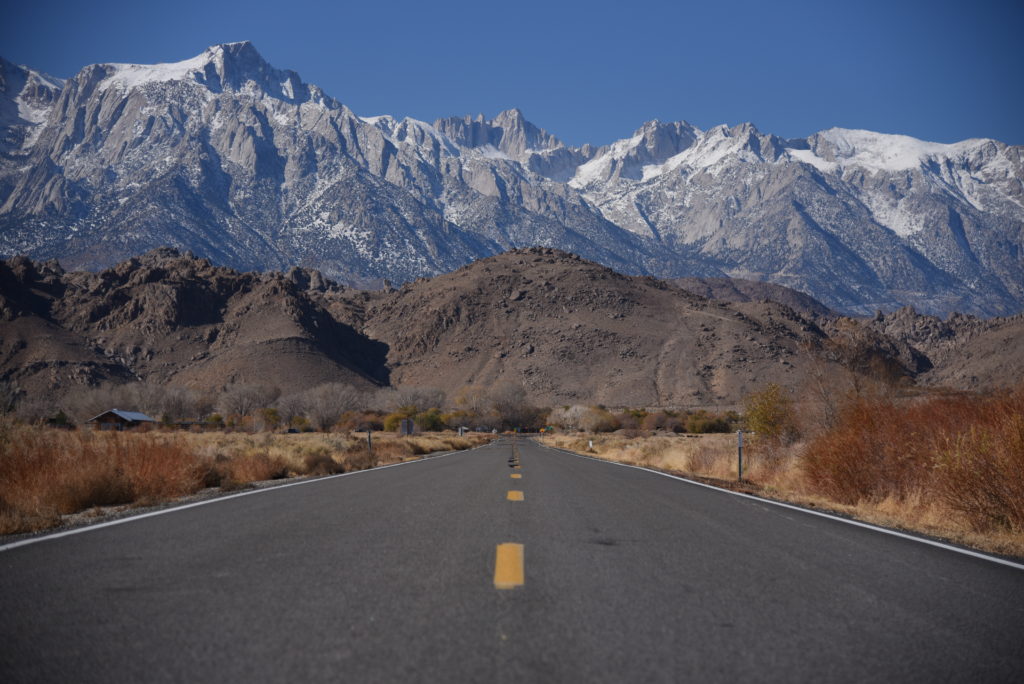 Mt Whitney from the road