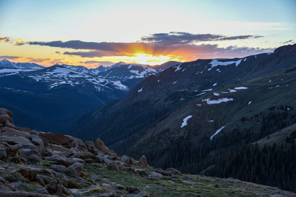 Rocky Mountain Sunset